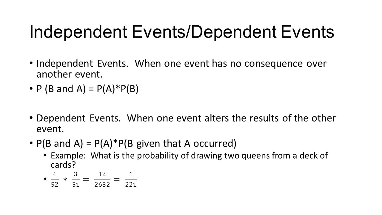 probability independent and dependent events worksheet pdf